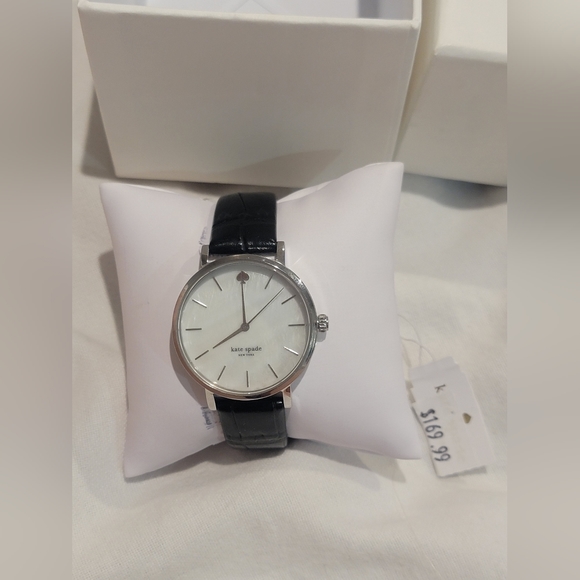 Kate Spade New York Watch Metro Embossed Leather